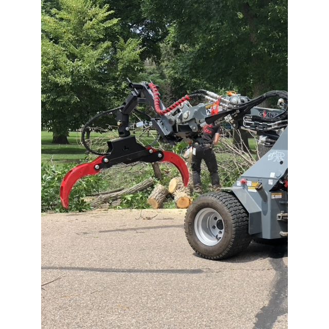 56" Heavy duty grapple w/ universal mini plate