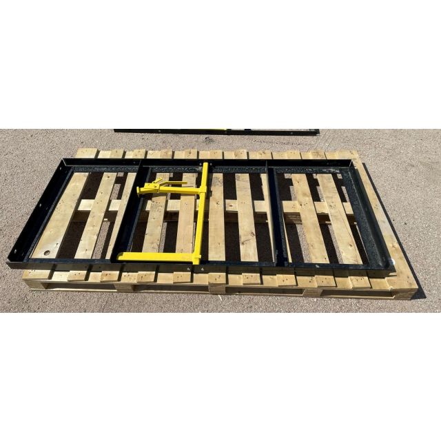 7' Steel Track w/Dog